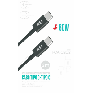 CABO TIPO C / TIPO C 1,2M FCA-C2C2