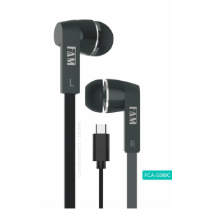 FONE COM MICROFONE COM CONTROLE DE VOLUME NO CABO FCA-E088C