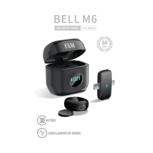 Microfone de lapela FAM