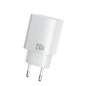  KIT CARREGADOR + CABO IPHONE/TIPO C 1 USB 20W GAN FCA-PD285 FAM ANATEL